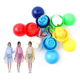 10 Capas Impermeables Portatil Unisex Con Esfera Colores