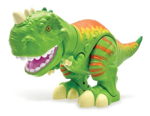 Tiranosaurio Rex Luz Sonido Camina Y Tira Humo Bunny Toys