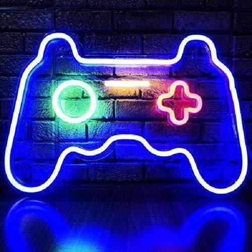 Placa Neon Led Controle Placa Decorativa Luminaria De Parede