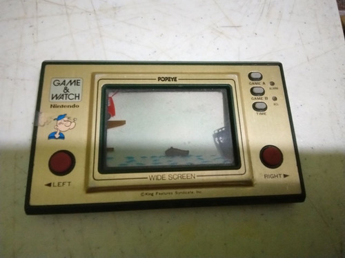 Game And Watch Popeye Original Nintendo 1981