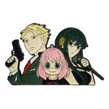 Pin Broche Metálico Familia Forger Spy X Family Manga Anime