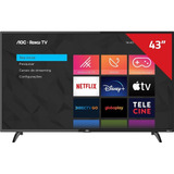 Smart Tv 43'' Led Full Hd Roku Wifi Hdmi 43s5195 Aoc Bivolt