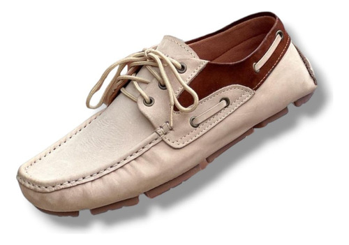 Mocasín Cuero Casual Hombre 37/43