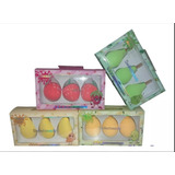 Set X3 Esponjas De Maquillaje Frutas Blender Base Contorno!!