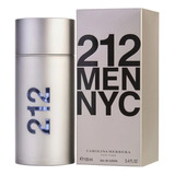 Perfume 212 Men Eau De Toilette Para Hombre, 100 Ml