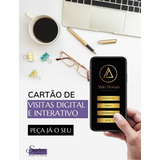 Cartão De Visita Digital E Interativo + Bônus Especial 48h