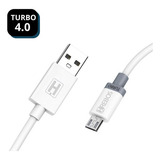 Hrebos Cabo Micro Usb V8 Branco