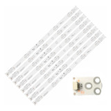 Kit Leds Para Sanyo Dp39d14t (8t5l) Nuevo Aluminio