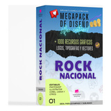 Mega Pack Diseño Para Estampar Y Sublimar Rock Nacional Arg