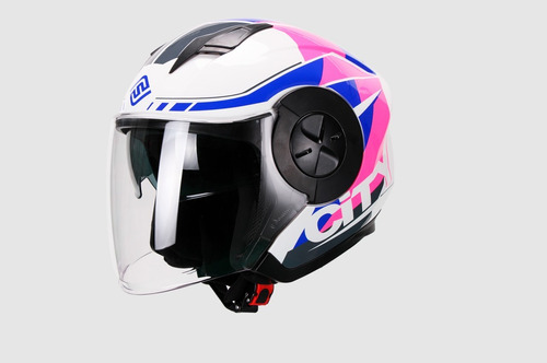 Casco Moto Jet 3/4 Scooter Urban Chopper Faseed Certificado