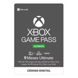 Xbox Game Pass Ultimate 9 Meses [ Codigo Digital México ]