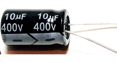 Capacitor Eletrolítico 10uf X 400v  105° 20 Peças