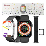 Relógio Smartwatch Feminino Masculino W29 Pro Série 9 Top