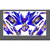 Stickers, Calca, Vinil, Para Moto Pulsar Ns200 Mod-187