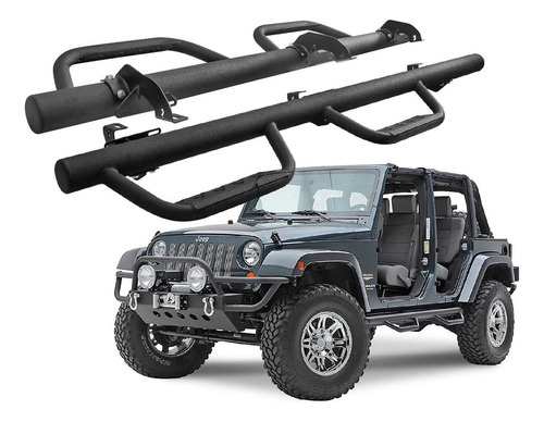 Estribos Jeep Wrangler Jk 2007-2018 Acero Dominator Torus