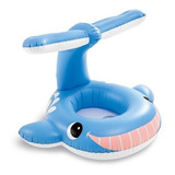 Flotador De Ballena Con Techo Para Bebé Intex 56591