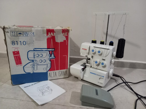 Overlock Janome 8110 Dx