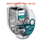 Lampara Philips H7 Xtreme Vision 130% Mas Luz Kit X 2 Lamp