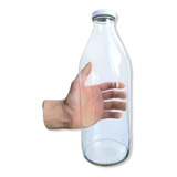 Botellas De Vidrio De 1 Litro Con Tapa 