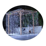 Cortina 320 Led 3x2 Mts  Blanco Frio Eventos Matrimonio Boda