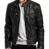 Chaqueta Biker Slim Para Hombre