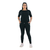 Conjunto Blusa E Calça Tecido De Otima Qualidade Fique Linda