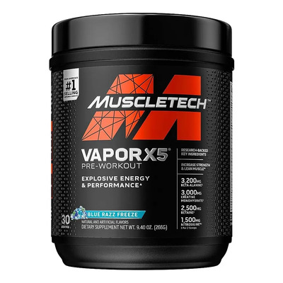 Suplemento en polvo MuscleTech Performance Series Beta-alanina de VaporX5 Next Gen sabor blue raspberry fusion x 266g | MercadoLibre