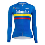 Camiseta Suarez M/l Mujer Colombia Federación 2.3