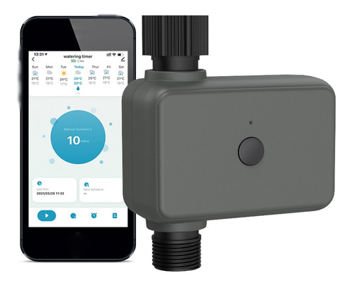 Temporizador Inteligente Para Riego Programable Por App Tuya