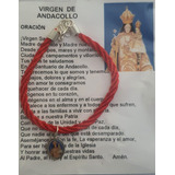 Pack 6 Pulsera De Virgen De Andacollo, Hecha A Mano