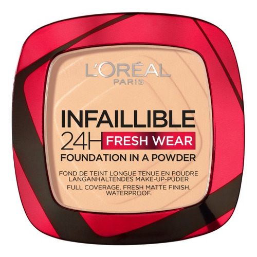 Base En Polvo Infaillible 40 Cashmere L' Oréal Paris Color Crema