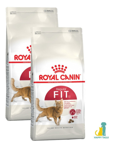 Royal Canin Regular Fit 2 X 15 Kg (30 Kg) - Happy Tails