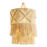 Mesa De Macramé En Tela Suspendida Nordic Boho Ma