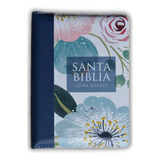 Biblia Reina Valera 1960 Letra Grande Cierre Concor Ind Azul