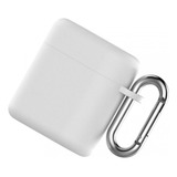 Funda Protectora Para Auriculares Protable Con Correa Blanco