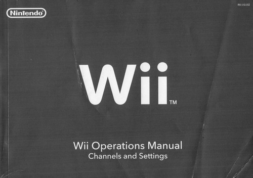Manual De Operaciones Del Wii