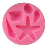 Moldes De Silicone Estrela Fundo Do Mar Rb191