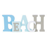 Beachcombers Figura De Palabra De Playa/placa Costera Para .