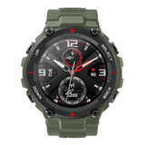 Smartwatch Amazfit Sport T-rex 1.3  Caixa 47.7mm De  Polímero  Army Green, Pulseira  Army Green De  Silicone A1919