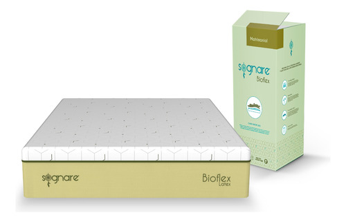 Sognare® Colchón Queen Size Semisuave Híbrido Modelo Bioflex