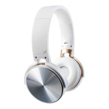 Auriculares Bluetooth Noga Ng-a26bt C/mic Vincha Inalambrico Color Blanco