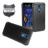 Funda + Vidrio Templado Para LG K40 Z-gen [7tqzb361]