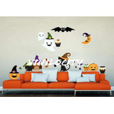 Vinil Decorativo Helloween Para Ventanas O Paredes