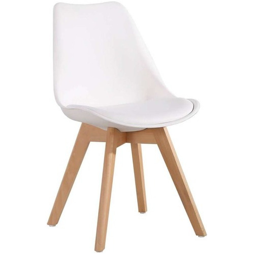 Silla Eames Acolchada Para Comedor U Escritorio