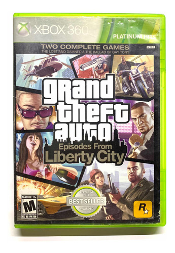 Gta Episodes From Liberty City (platinum Hits) Xbox 360