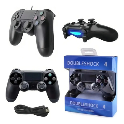 Joystick Inalámbrico Para Play 4 Ps4 Alternativo Bluetooth Negro | MercadoLibre
