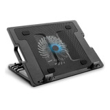 Base Notebook Suporte Regulavel 1 Cooler 2 Usb Multi A166