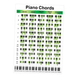 Póster De Acordes De Piano Instrumentos Musicales Grande