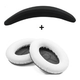 Kit Espuma Bose + Headband Compatível Bose Qc35