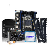 Kit Intel X99 Xeon E5 2640 V4 Kllisre 16gb 2666mhz C/ Cooler